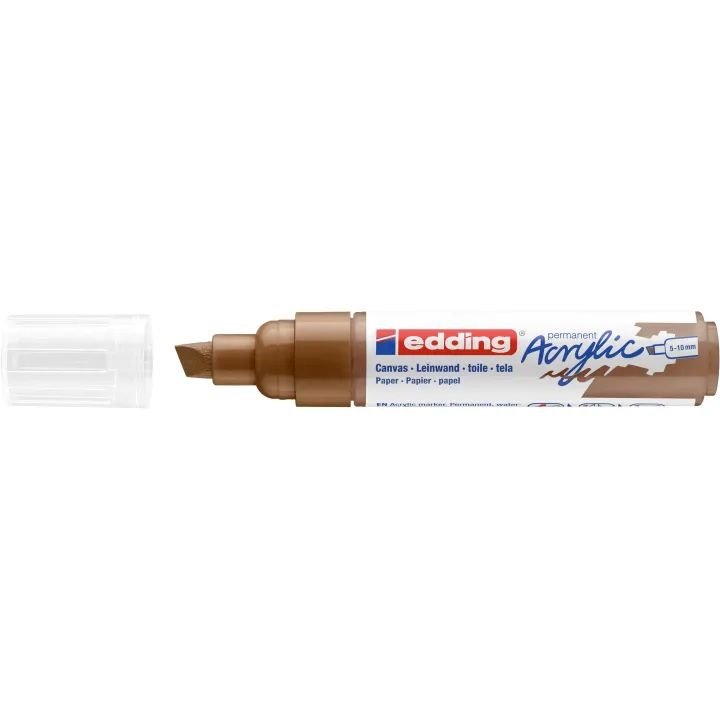 edding Marqueur acrylique 5000 Large, Brun