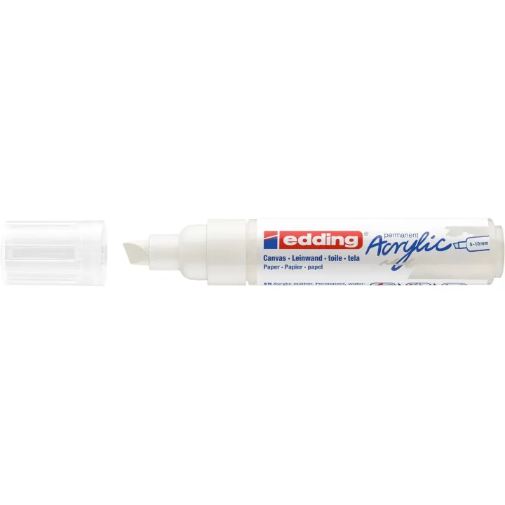 edding Marqueur acrylique 5000 Large, Blanc