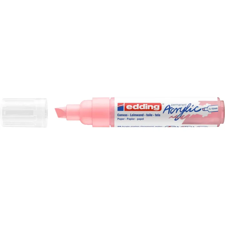 edding Marqueur acrylique 5000 Large, Rose pâle