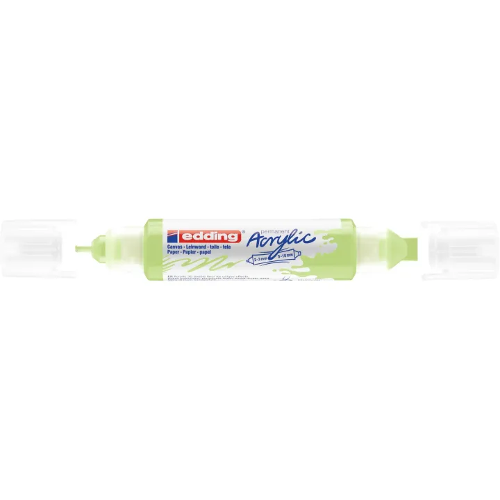 edding Marqueur acrylique 5400 Double Liner, Vert clair