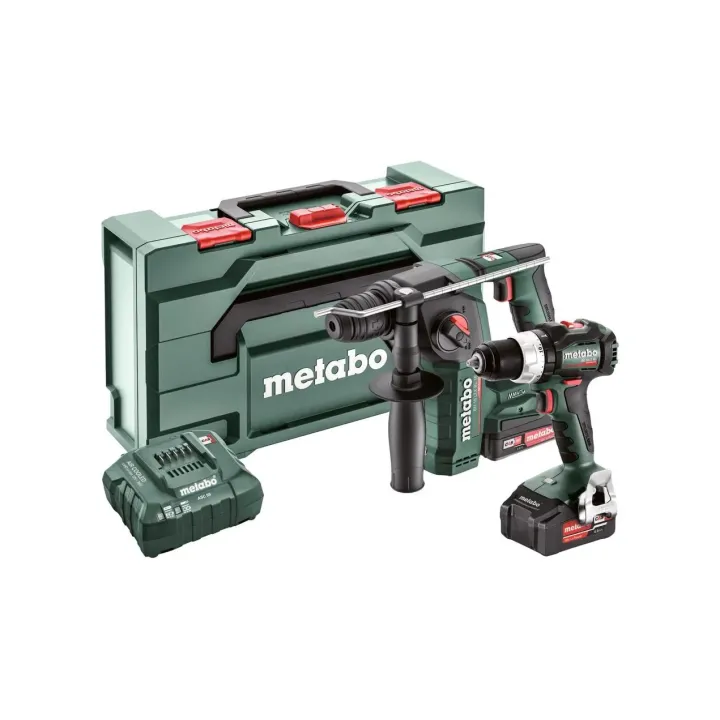 Metabo Kits de machines sans fil BS 18 LT BL + BH 18 LTX BL 16