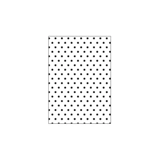 Creativ Company Modèle de gaufrage 11 x 14 cm, motif à points