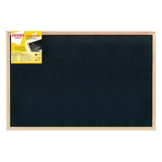 Arda Tableau à craie Blackboard 60 x 90 cm, Noir