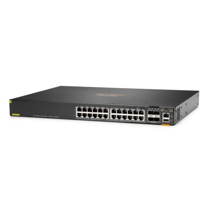 HPE Aruba Networking PoE+ Switch CX 6200F 24G PoE+ 28 Port