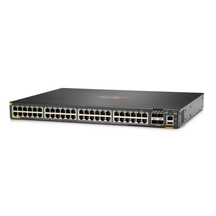 HPE Aruba Networking PoE+ Switch CX 6200F 48G PoE+ 52 Port