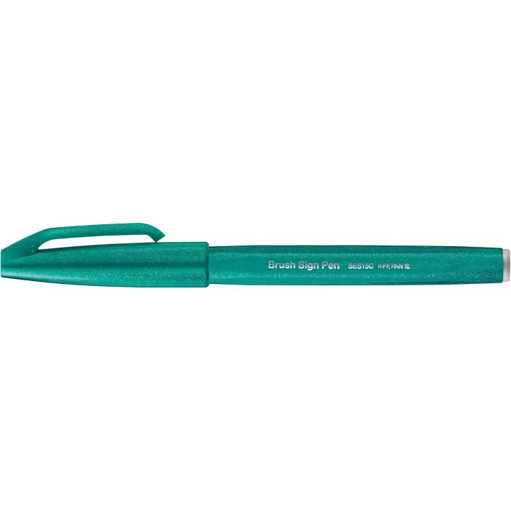 pentel Crayon feutre Brush Sign Pen 1 pièce, Turquoise