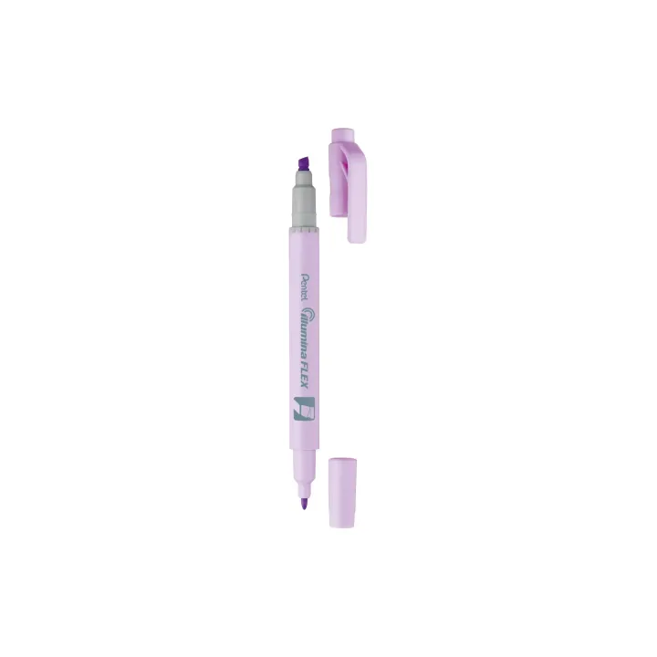 pentel Surligneur Illumina Flex 1.0-3.5 mm, Pastel Violet