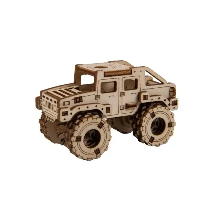 WOODEN.CITY Kits de montage Army Truck