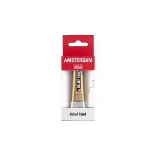 Amsterdam Peinture acrylique Reliefpaint 802 or clair couvrant, 20 ml