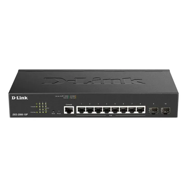 D-Link PoE+ Switch DGS-2000-10P 10 Port