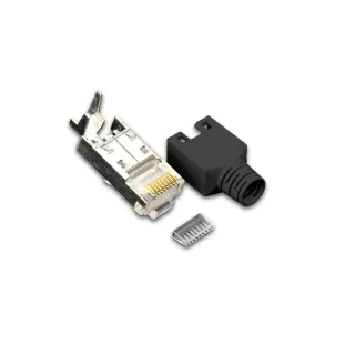 Wirewin Connecteur RJ45 Hirose TM11 50 Pièce-s, Noir