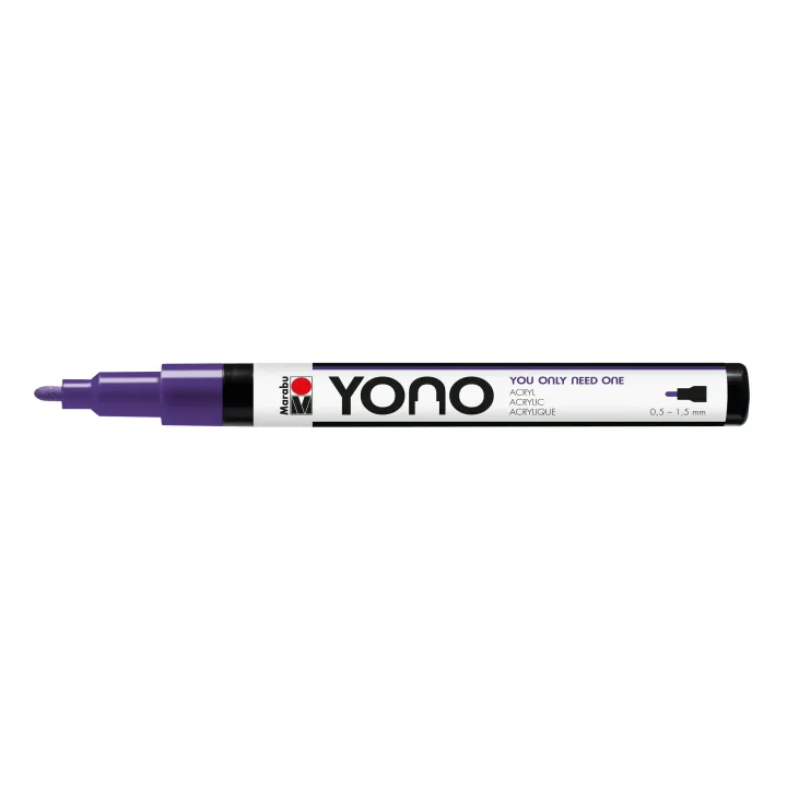 Marabu Marqueur acrylique YONO 0.5 - 1.5 mm Violet