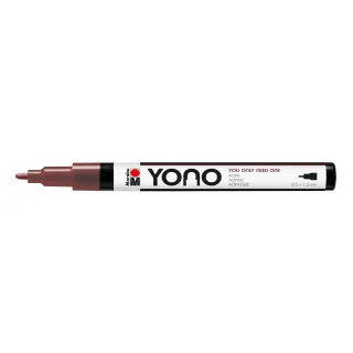 Marabu Marqueur acrylique YONO 0.5 - 1.5 mm Brun