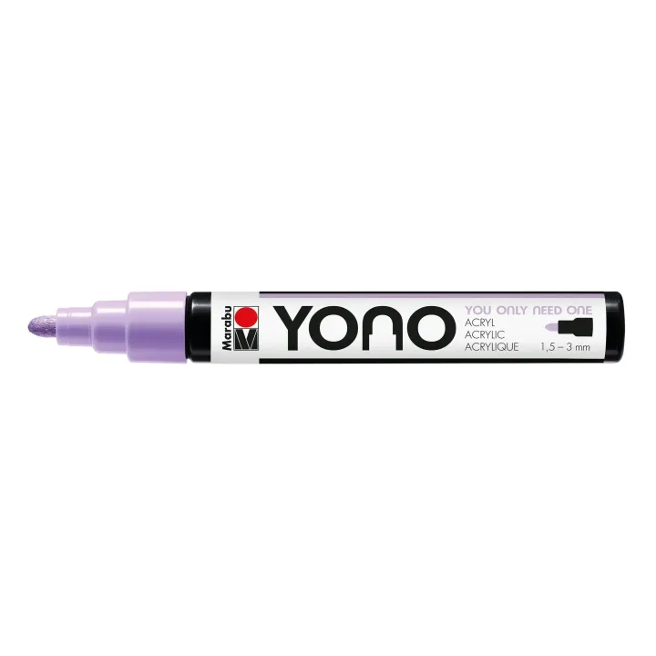 Marabu Marqueur acrylique YONO 1.5 - 3 mm Violet pastel