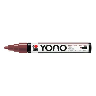 Marabu Marqueur acrylique YONO 1.5 - 3 mm Brun