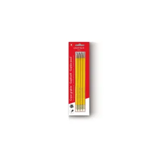 Caran dAche Crayon HB, avec gomme, 4 pièces