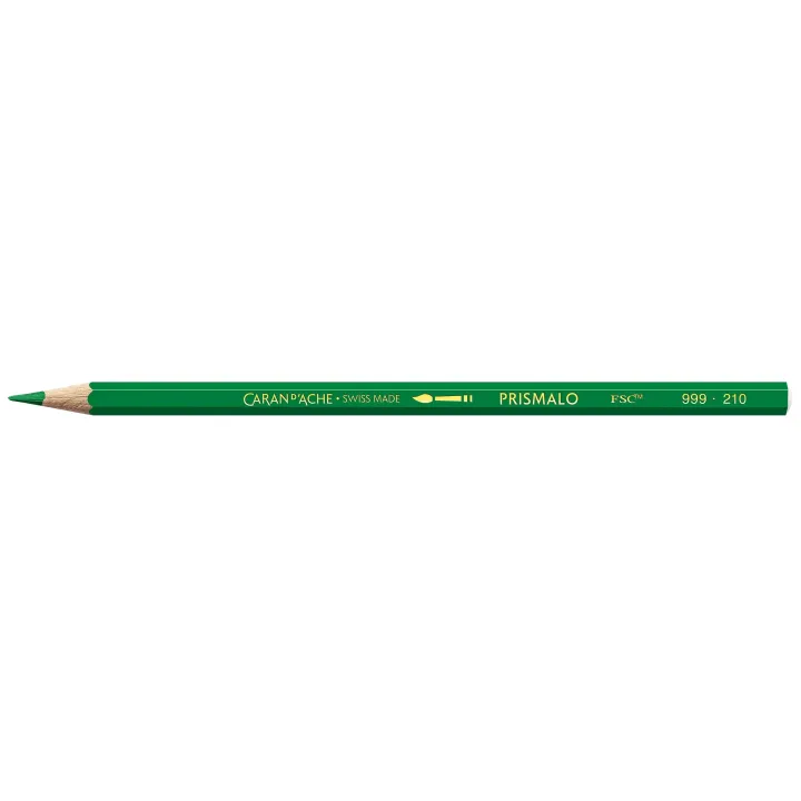 Caran dAche Crayons de couleur Prismalo 3 mm, 1 pièce, vert émeraude