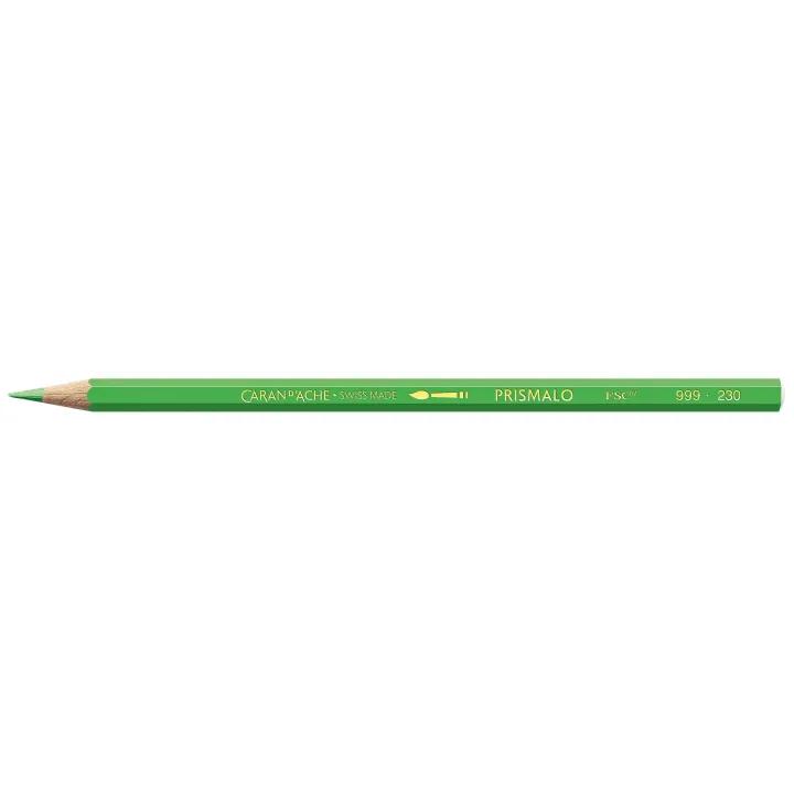 Caran dAche Crayons de couleur Prismalo 3 mm, 1 pièce, jaune-vert