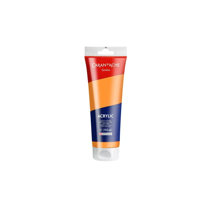 Caran dAche Peinture acrylique 250 ml, Orange