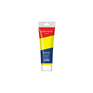 Caran dAche Peinture acrylique 250 ml, Jaune