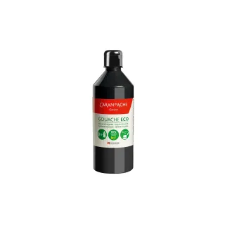 Caran dAche Peinture à l’eau Gouache Eco 500 ml, Noir