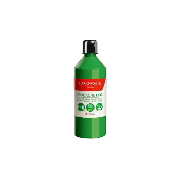 Caran dAche Peinture à l’eau Gouache Eco 500 ml, Vert