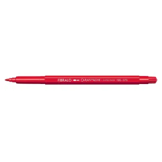 Caran dAche Crayon feutre Fibralo 1 pièce, rouge écarlate