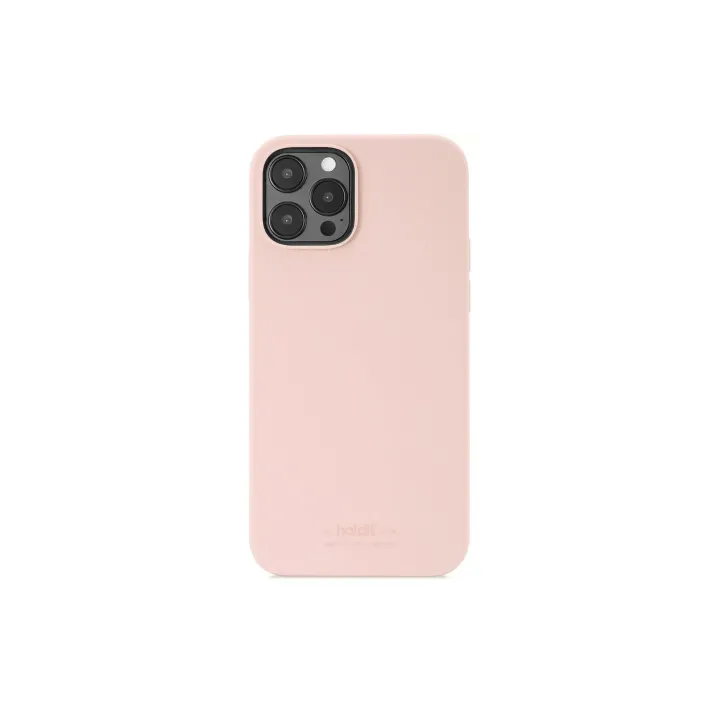 Holdit Coque arrière Silicone iPhone 12-12 Pro Pink