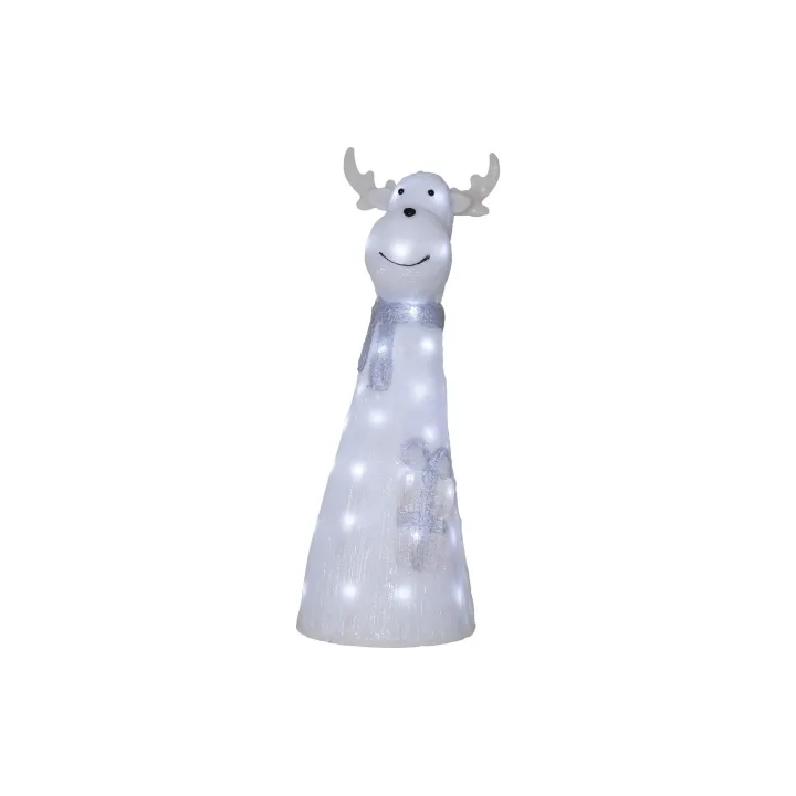 Star Trading Figurine LED Cerf de Virginie, 40 LED, 51.5 cm, extérieur