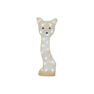 Star Trading Figurine LED Crystalo Renard, 41.5 cm, Beige