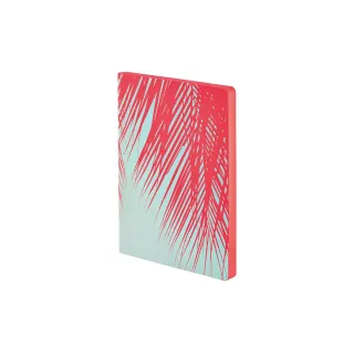 Nuuna Bloc-notes Colour Clash L Light Breeze, 22 x 16,5 cm, Pois