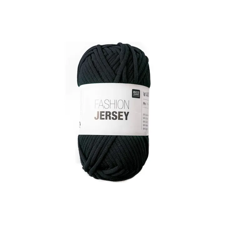 Rico Design Laine Fashion Jersey 50 g Noir