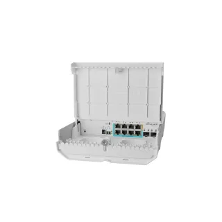 MikroTik GPEN PoE Switch netPower Lite 7R, Outdoor, 10 Port