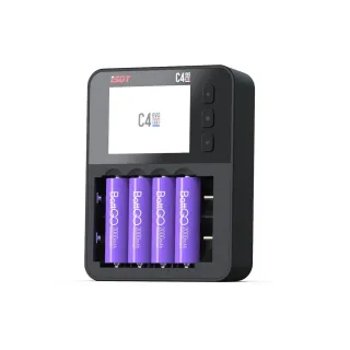 ISDT Chargeur C4 EVO Smart Charger pour les cellules rondes