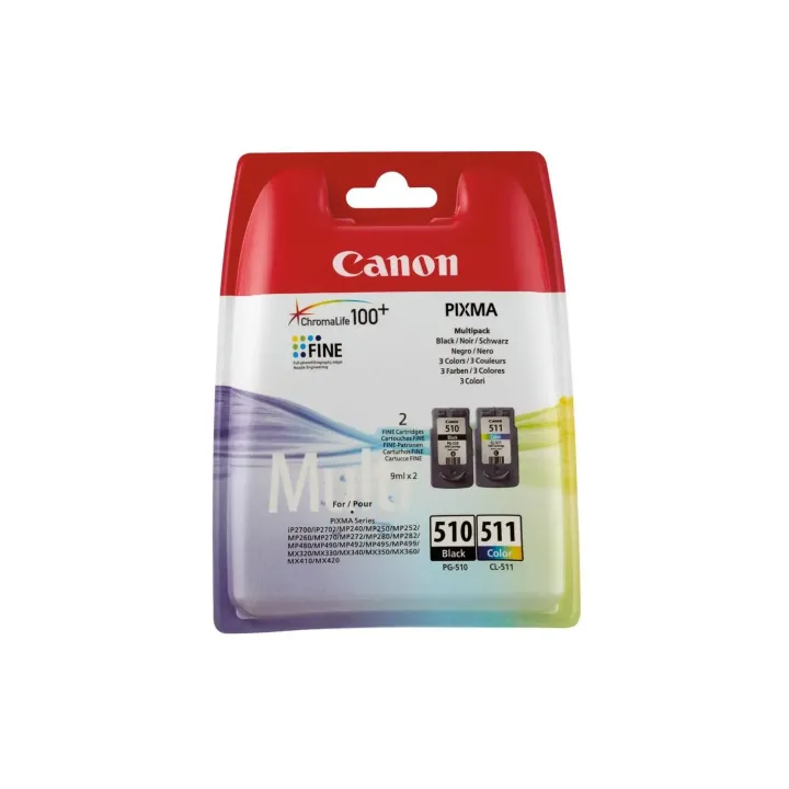 Canon Encre PG-510 - CL-511 BK, CMY