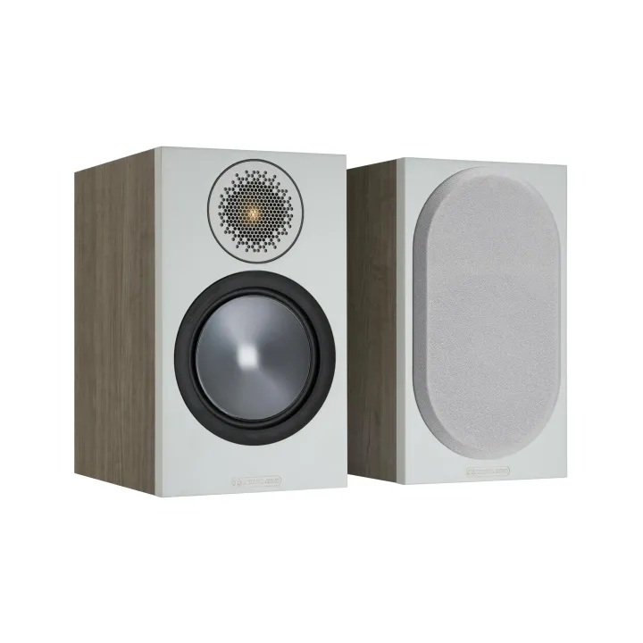 Monitor Audio Paire d’enceintes d’étagère Bronze 50 Urban Grey