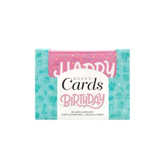 American Crafts Carte à motif Birthday 40 pièces, 10 x 12.7 cm