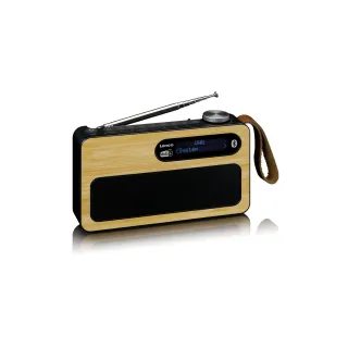 Lenco Radio DAB+ PDR-040 Bambou-Noir