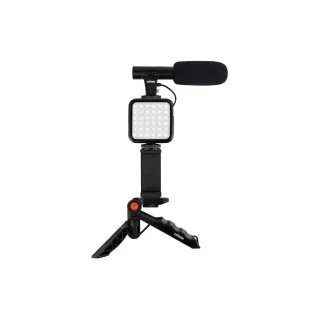 Dörr Lampe vidéo Kit de Vlogging avec microphone VL-5