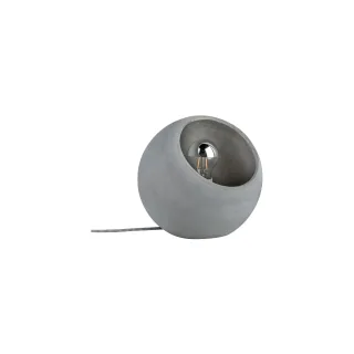 Paulmann Lampe de bureau Neordic Ingram, E27 Gris