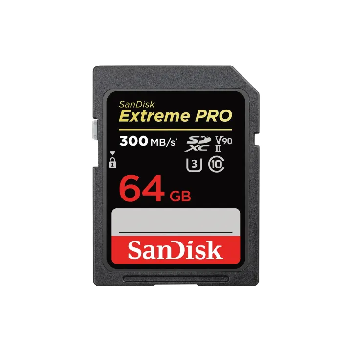 SanDisk Carte SDXC Extreme PRO UHS-II 64 GB