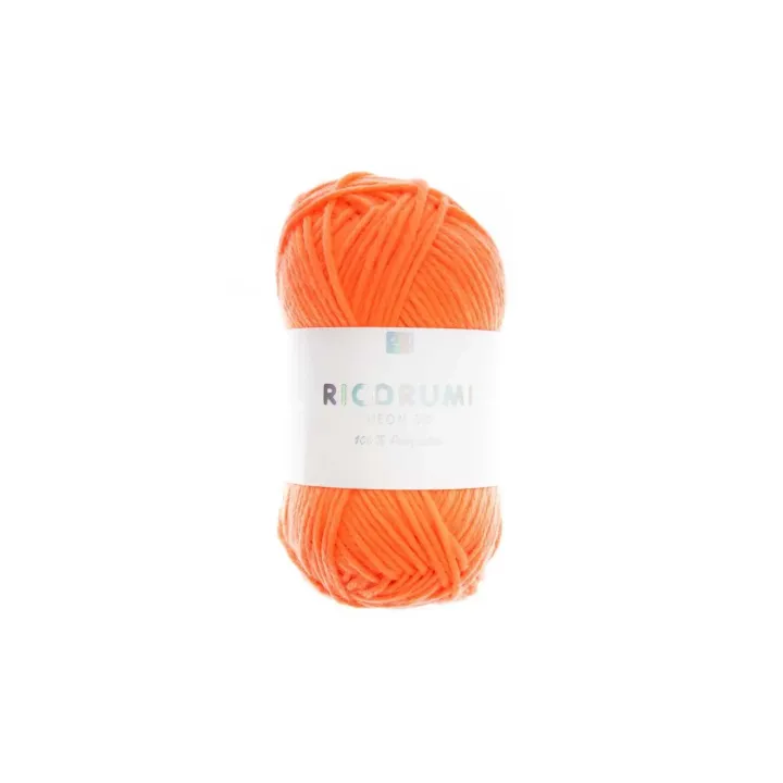 Rico Design Laine Creative Ricorumi DK 25 g, Orange fluo