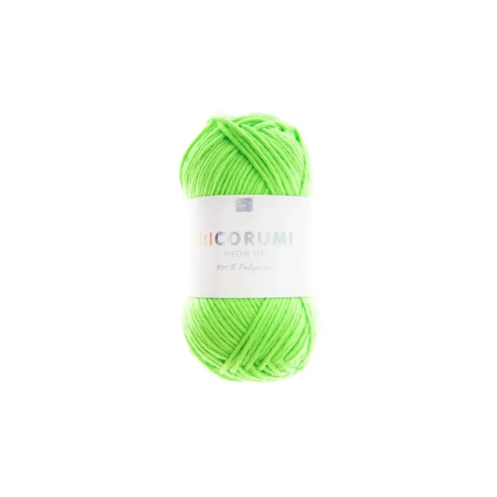 Rico Design Laine Creative Ricorumi DK 25 g, Vert fluo