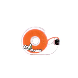 Patchsee Boîte de bande auto-agrippante ID-SCRATCH Boîte distributrice Orange fluo