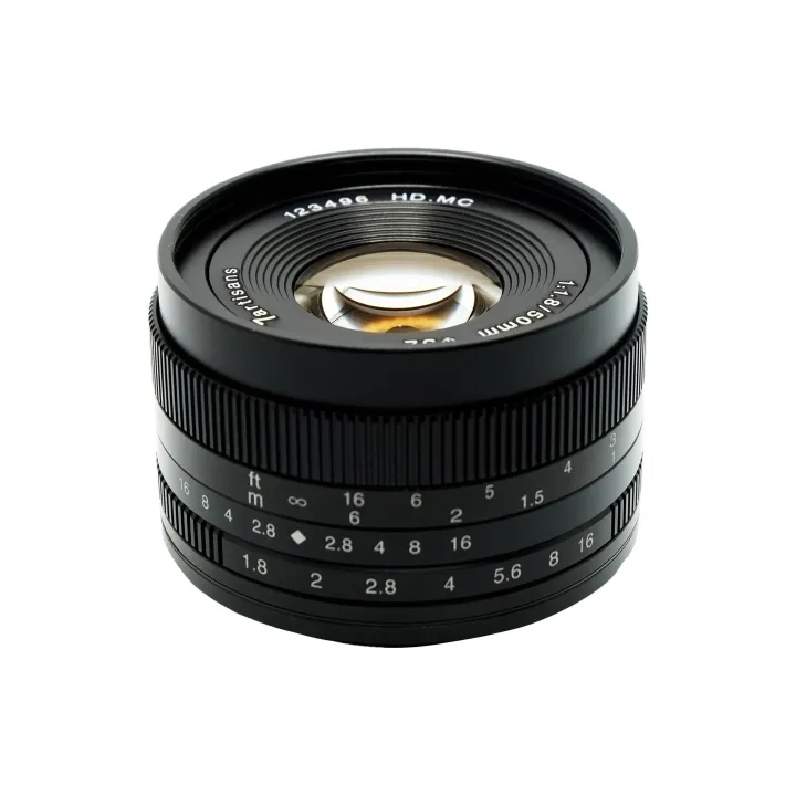 7Artisans Longueur focale fixe 50mm F-1.8 – Canon EF-M