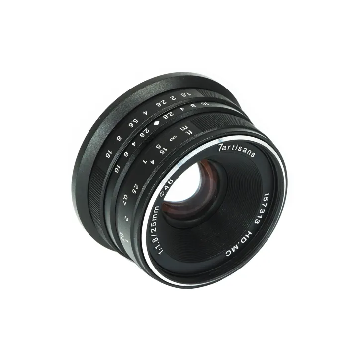 7Artisans Longueur focale fixe 25mm F-1.8 – Sony E-Mount