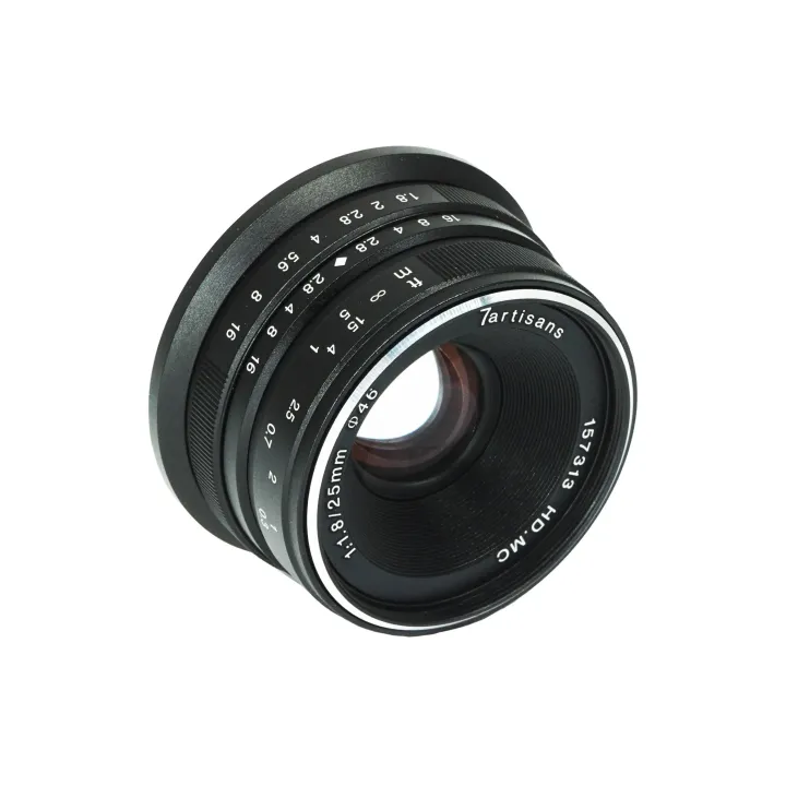 7Artisans Longueur focale fixe 25mm F-1.8 – Fujifilm X-Mount