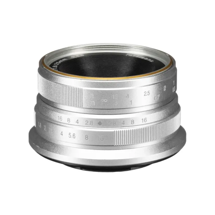 7Artisans Longueur focale fixe 25mm F-1.8 – Fujifilm X-Mount