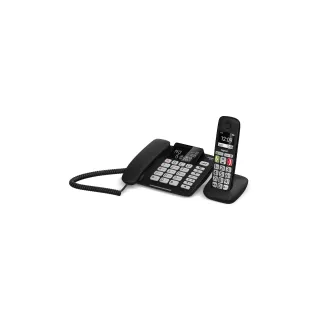 Gigaset Téléphone de bureau DL780 Plus Noir