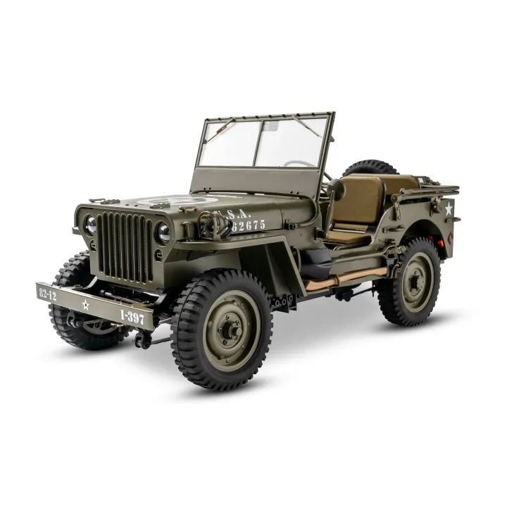 RocHobby Scale Crawler 1941 MB Willys Jeep, 4 x 4 RTR, 1:12